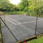 tennis court resurfacing in London